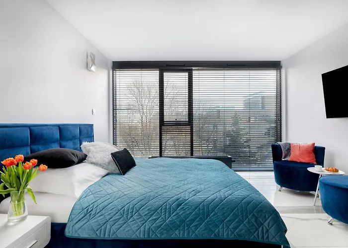 Easy Rent - Blue Place, Basen & Spa, Centrum Free Parking 24h Check-in *