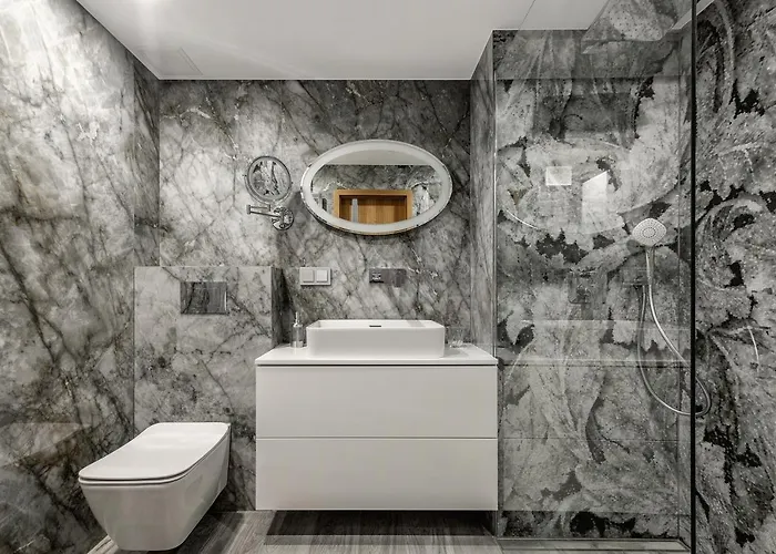 Apartment Easy Rent - Blue Place, Basen & Spa, Centrum Free Parking 24h Check-in *