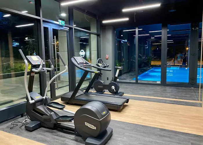 Apartment Easy Rent - Blue Place, Basen & Spa, Centrum Free Parking 24h Check-in Lublin